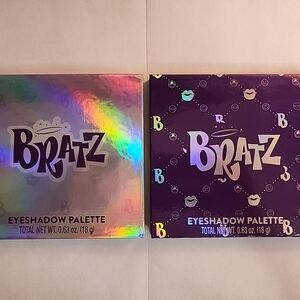 Set of 2 Bratz Eyeshadow Palette Shimmer Matte 24 Color with Mirror Taste Beauty